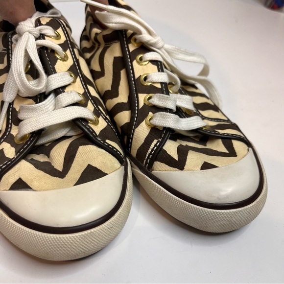 Coach | Barrett Zebra Print Sneakers - Picture 2 of 6